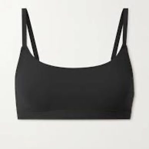 Skims Fits Everybody Scoop Neck Bra Onyx Size M